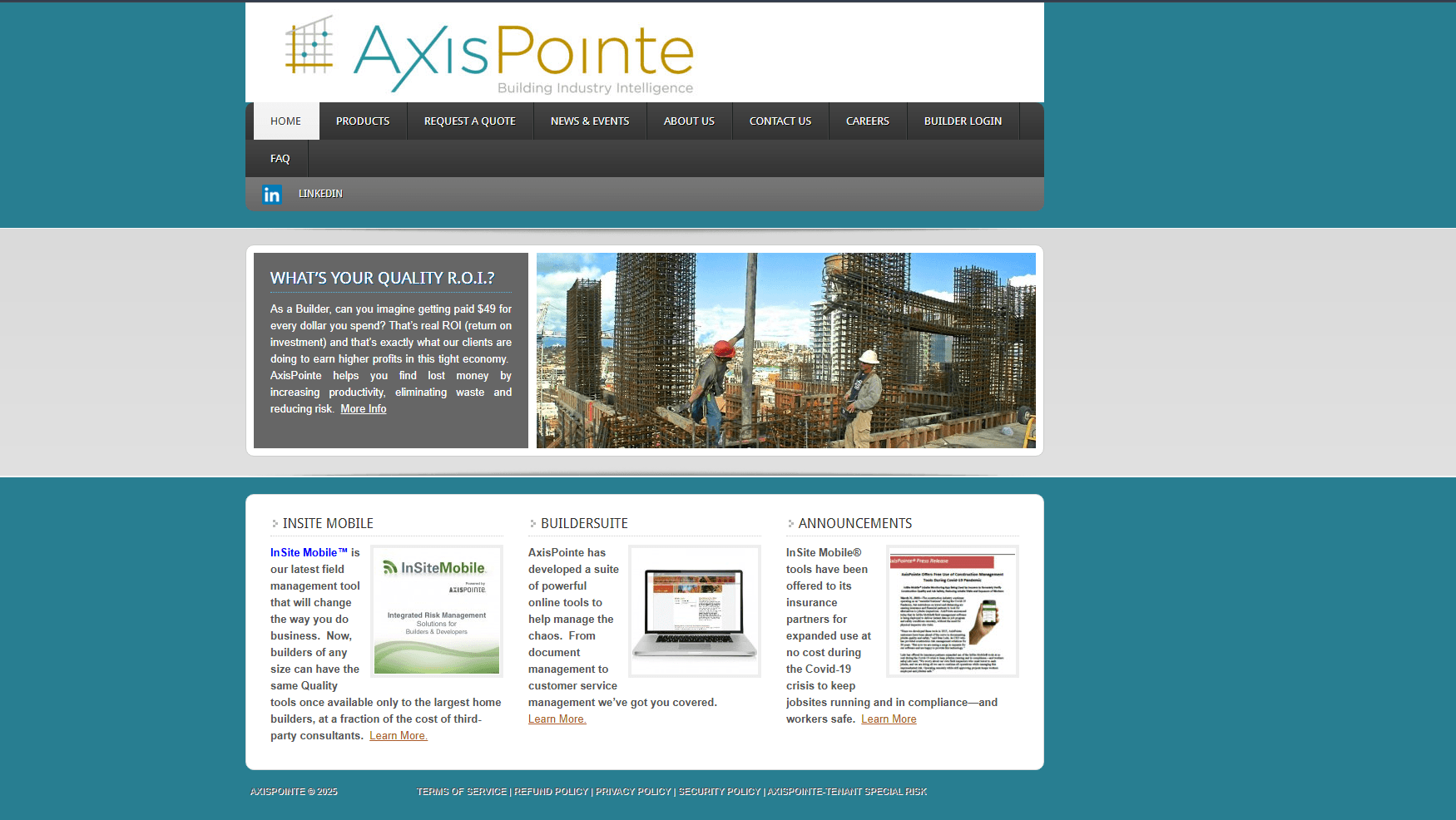 I worked on AxisPointe